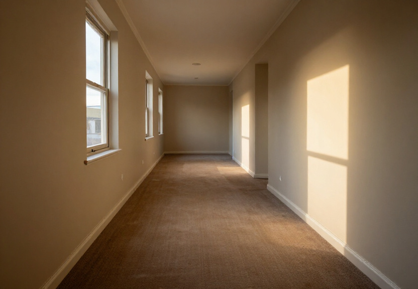 Dry and restored living room in South Coogee after flood restoration